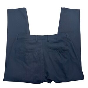 Walter Sky Wicking Pants Mens 32 x 27 Blue Mid Rise Flat Front Slash Pockets